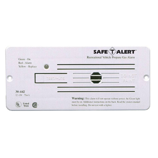 Safe-T-Alert 30 Series 12V RV Propane Alarm - White [30-442-P-WT] - Twin Screws Marine Service