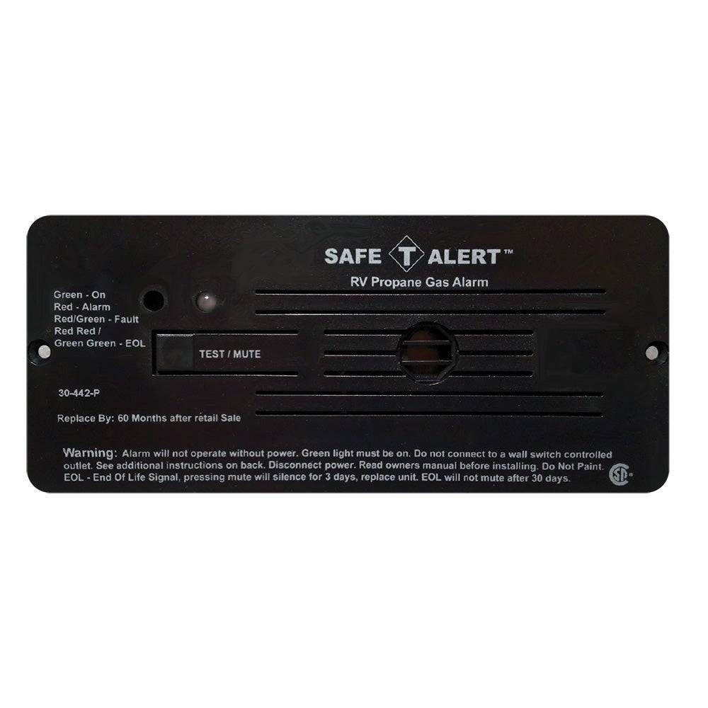 Safe-T-Alert 30 Series 12V RV Propane Alarm - Black [30-442-P-BL] - Twin Screws Marine Service
