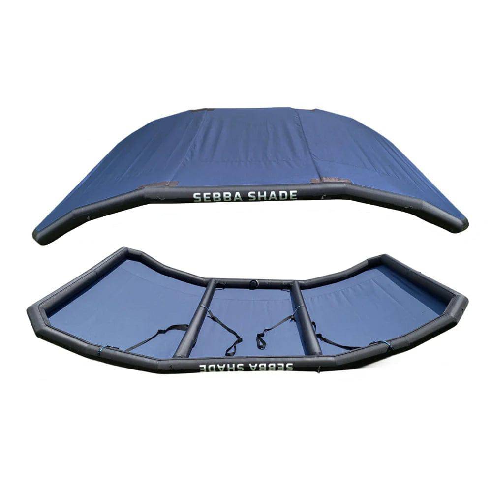Sebba Shade 6 x 9 ft. Blue Sun Shade f/Boats Up To 28' [SS6X9BLU] - Twin Screws Marine Service