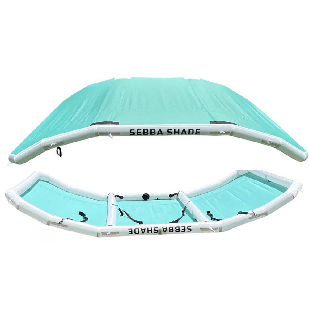 Sebba Shade 8 x 12 ft. Seafoam Sun Shade f/Boats 26'+ [SS8X12SFM] - Twin Screws Marine Service