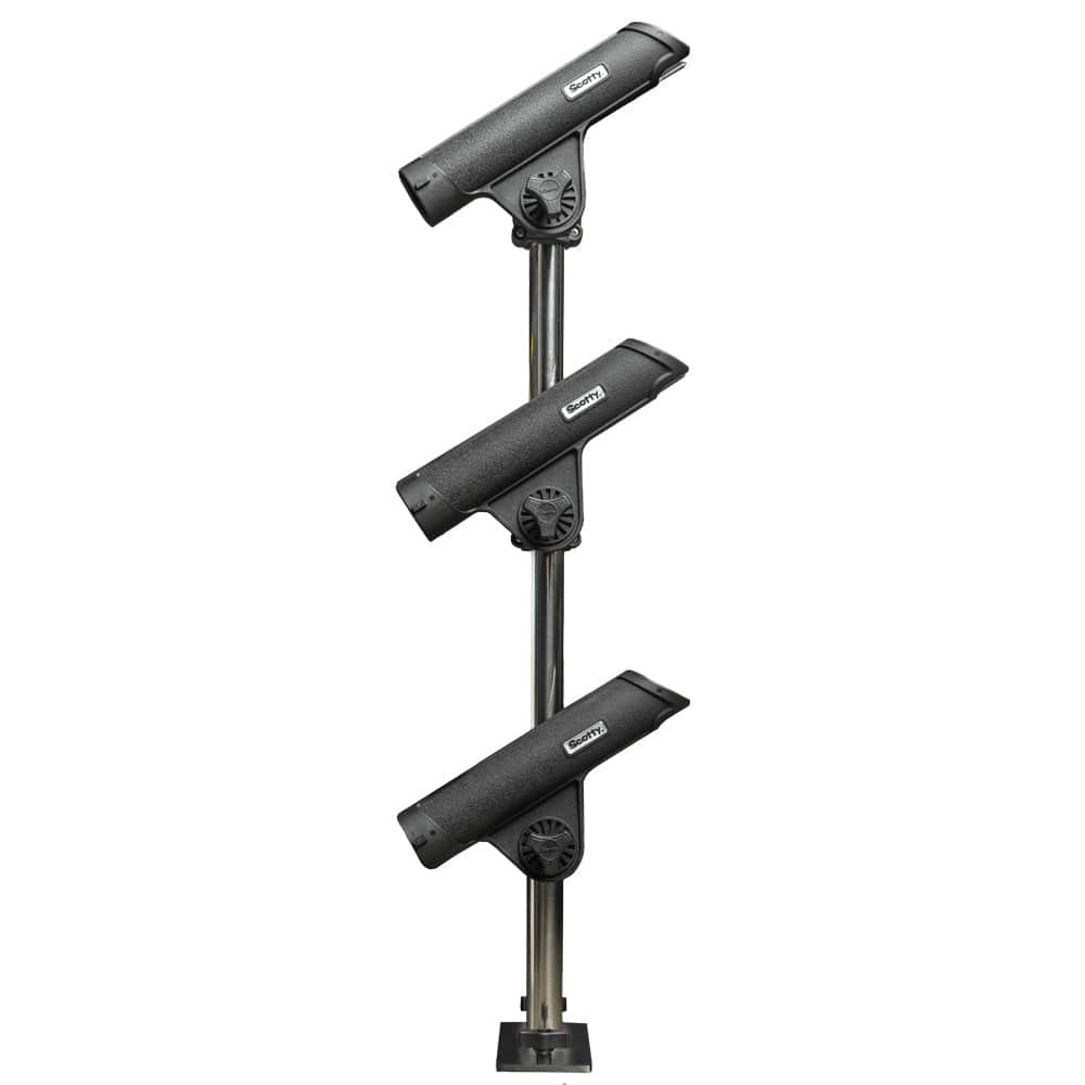 Scotty 333 Track Mounted Rod Tree - Rodmaster II Rod Holders [0333] - Twin Screws Marine Service