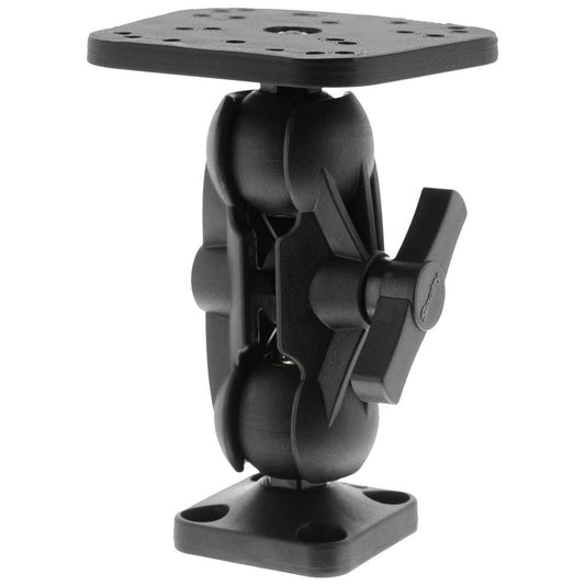 Scotty 164 1.5" Ball Mount w/Sounder Plate [0164] - Twin Screws Marine Service