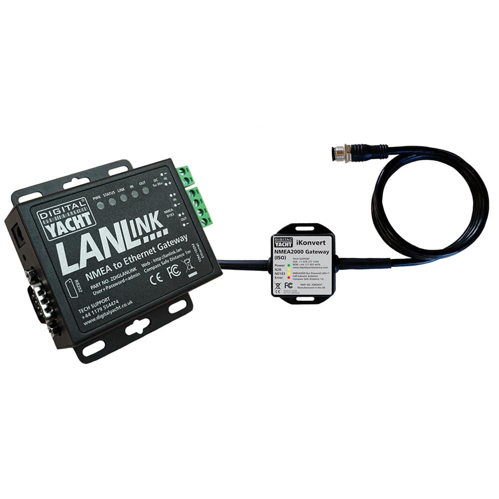 Digital Yacht LANLink NMEA 2000 To Ethernet Gateway [ZDIGLANLN2K] - Twin Screws Marine Service