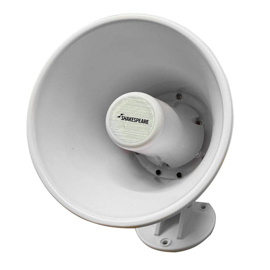 Shakespeare 15W 4-Ohm 5" Loud Hailer Speaker w/Bracket  Talkback - White [HS-5A] - Twin Screws Marine Service