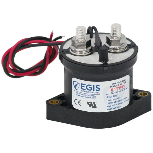 Egis Contactor 250A, 12/24V [7021] - Twin Screws Marine Service