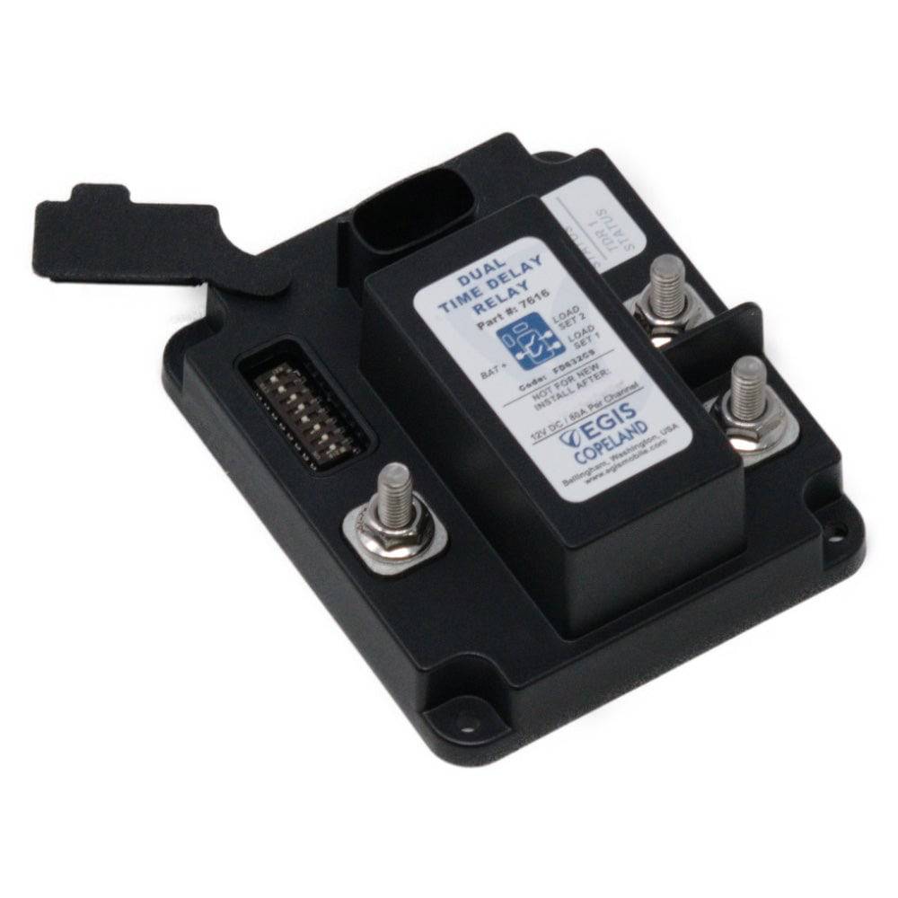 Egis TDR Series Dual Output Time Delay Relay 12V (2 x 80A) [7616] - Twin Screws Marine Service