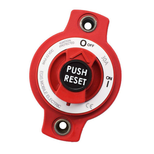 Egis 30A Panel Mount Mini Circuit Breaker [4701-30] - Twin Screws Marine Service