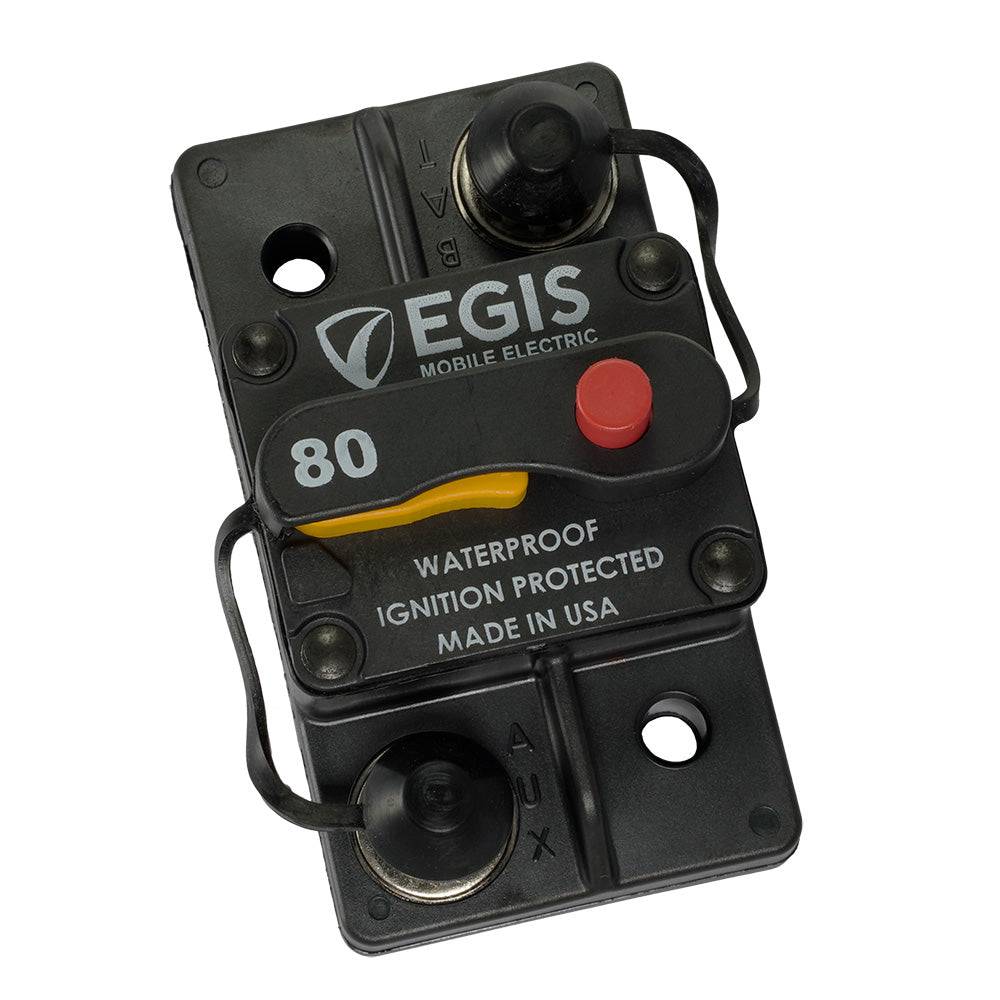 Egis 80A Surface Mount Circuit Breaker - 285 Series [4703-080] - Twin Screws Marine Service