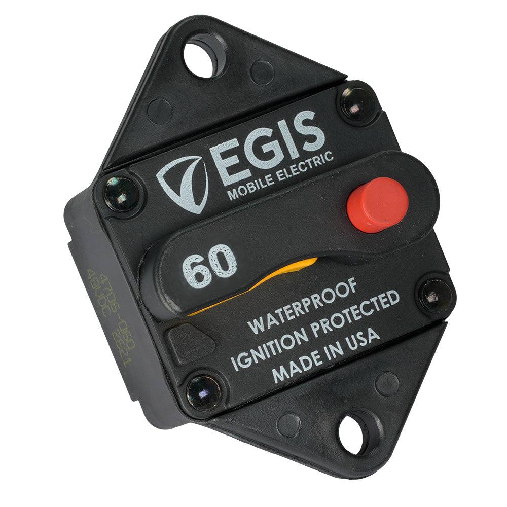 Egis 60A Panel Mount Circuit Breaker - 285 Series [4706-060] - Twin Screws Marine Service