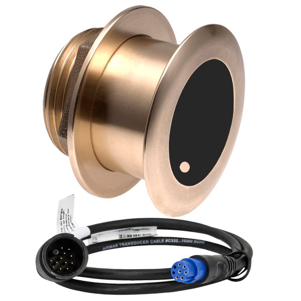 Airmar B175MW Med Ultra Wide 1kW, 20 Chirp Thru-Hull Transducer f/8-Pin Garmin [B175C-20-MW-8G] - Twin Screws Marine Service