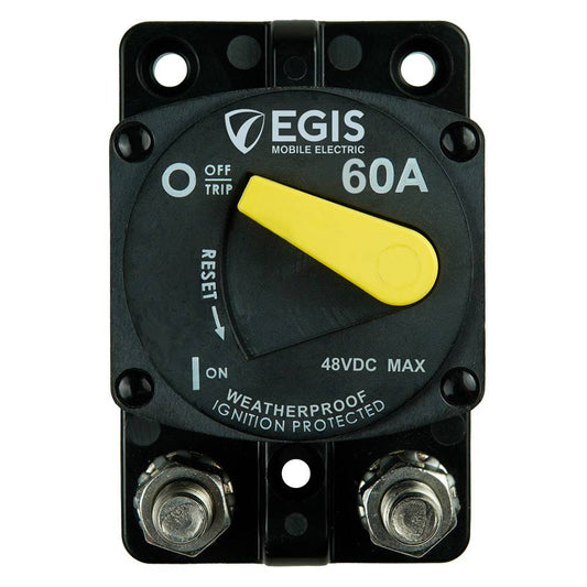 Egis 60A Surface Mount 87 Series Circuit Breaker [4704-060] - Twin Screws Marine Service