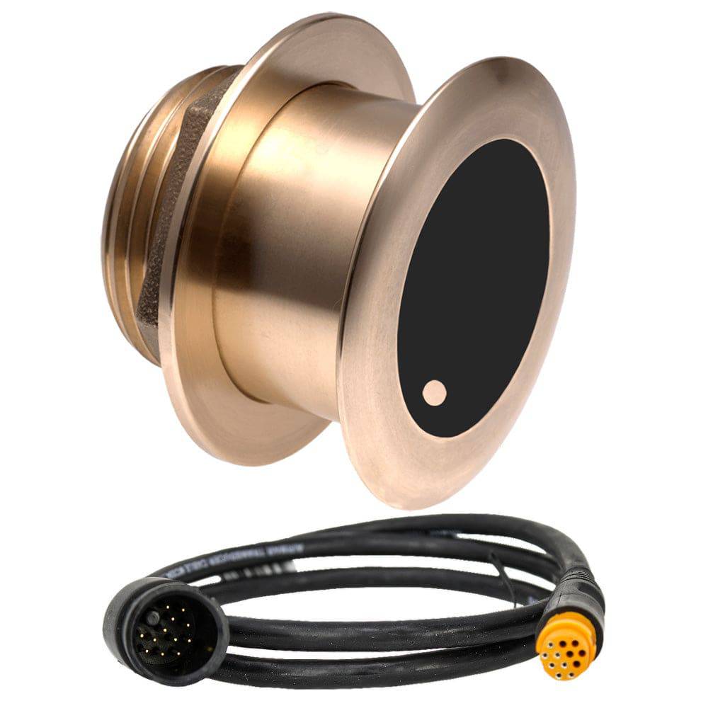Airmar B175MW Med Ultra Wide 1kW, 20 Chirp Thru-Hull Transducer f/12-Pin Garmin [B175C-20-MW-12G] - Twin Screws Marine Service