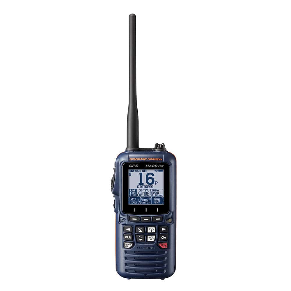 Standard Horizon HX891BT Handheld VHF w/Bluetooth - Navy Blue [HX891BTNB] - Twin Screws Marine Service