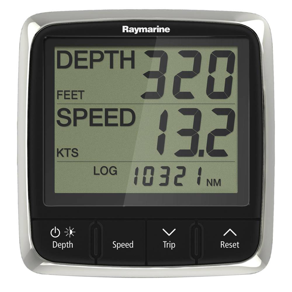 Raymarinei50 SeaTalkng Instruments - Tridata w/Thru-Hull Transducer [T70582] - Twin Screws Marine Service