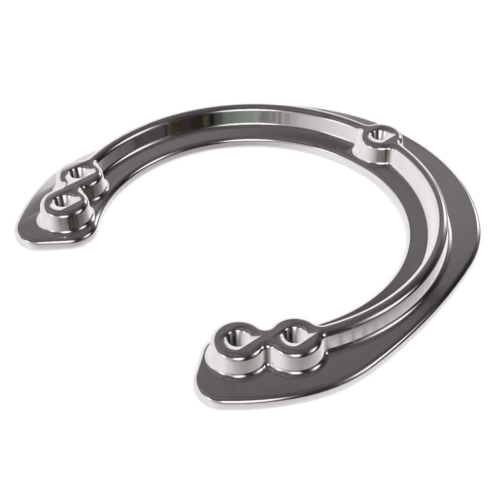 Mate Series Stainless Steel Rod  Cup Holder Threaded Backing Plate [CBPT] - Twin Screws Marine Service