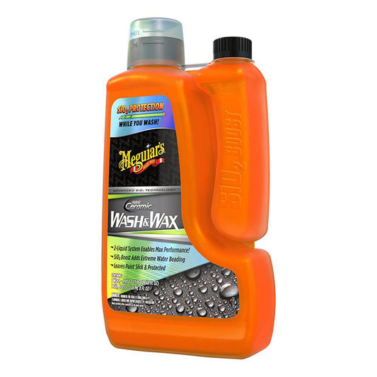 Meguiar's Hybrid Ceramic Wash  Wax - 48oz [G210256] - Twin Screws Marine Service