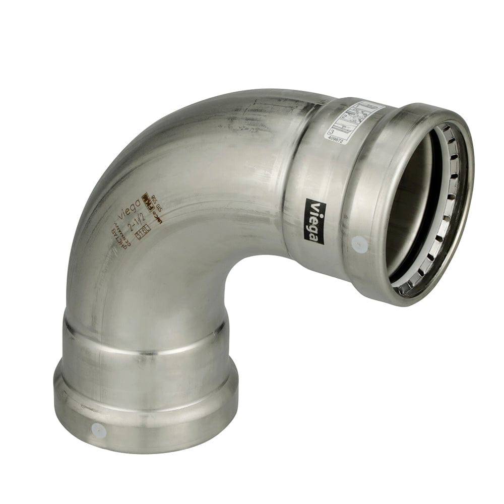 Viega MegaPress 316 FKM 3" 90 Degree Elbow [98410] - Twin Screws Marine Service