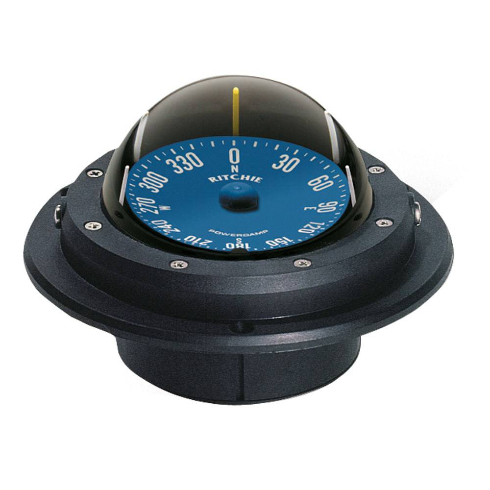 Ritchie RU-90 Voyager Compass - Flush Mount - Black [RU-90] - Twin Screws Marine Service