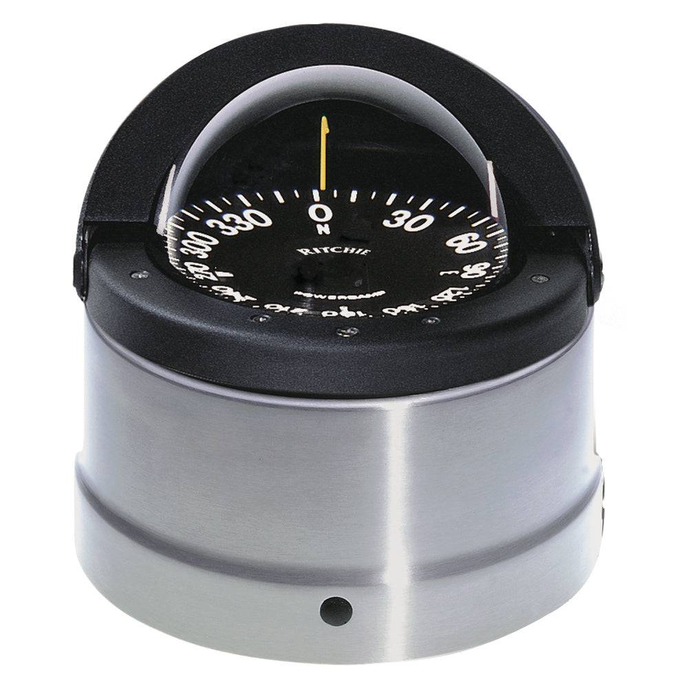 Ritchie DNP-200 Navigator Compass - Binnacle Mount - Polished Stainless Steel/Black [DNP-200] - Twin Screws Marine Service