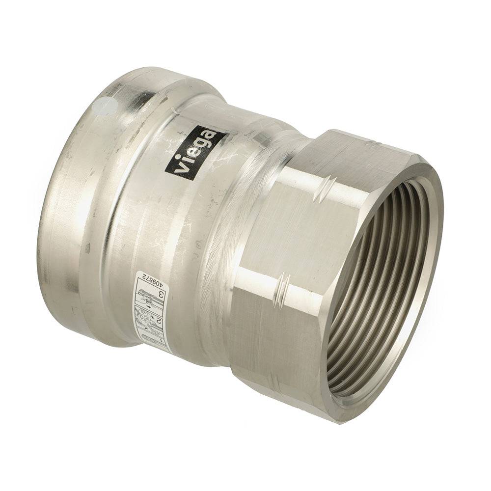 Viega MegaPress 316 FKM FPT Adapter - 4" x 4" (FPT) [98325] - Twin Screws Marine Service