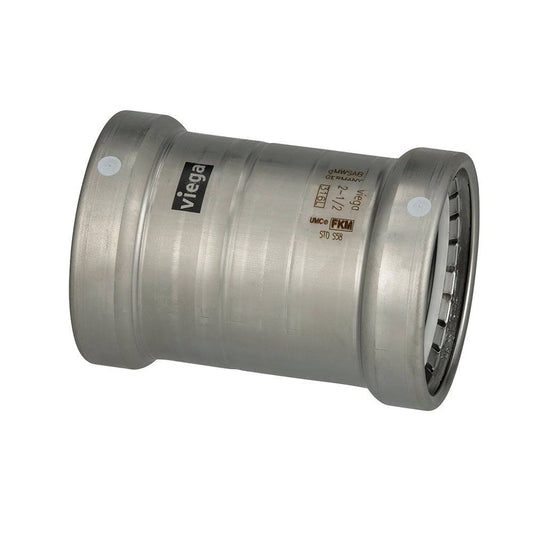 Viega MegaPress 316 FKM 2-1/2" Slip Coupling w/o Stop [98360] - Twin Screws Marine Service