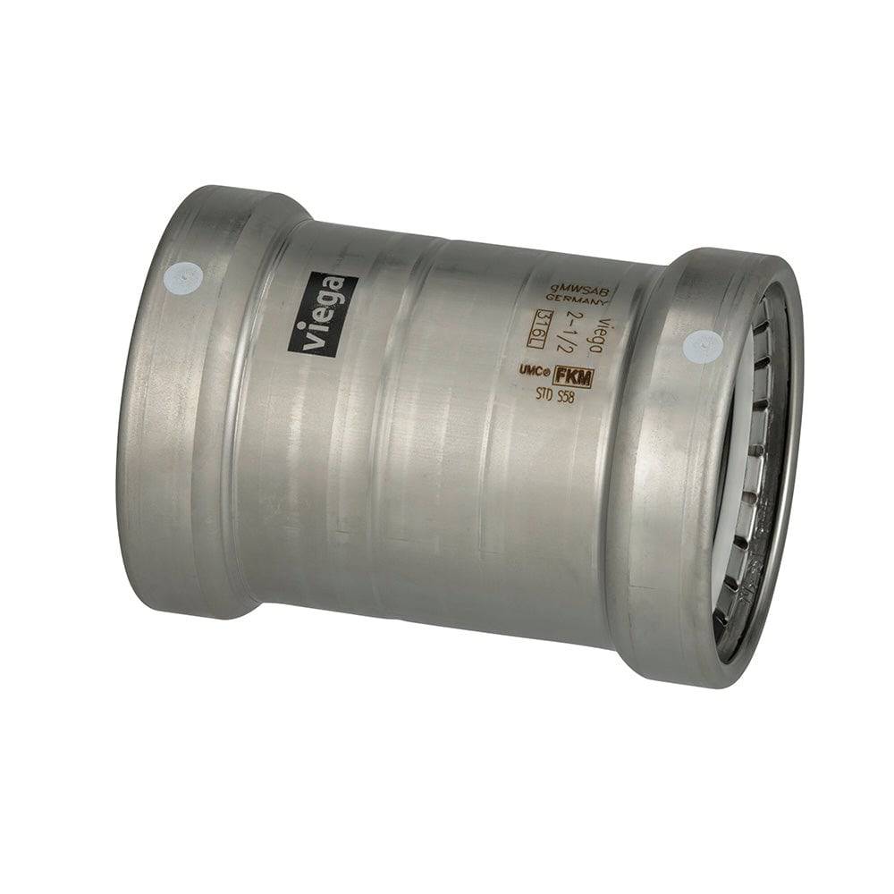 Viega MegaPress 316 FKM 3" Slip Coupling w/o Stop [98365] - Twin Screws Marine Service
