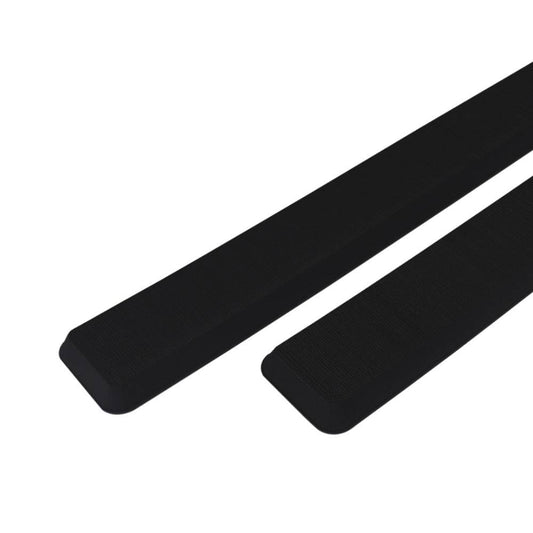 SeaDek Cockpit Coaming Bolster Set (2) - 4" x 39"  20mm Thick - Black w/Brushed Texture [53582-81459] - Twin Screws Marine Service