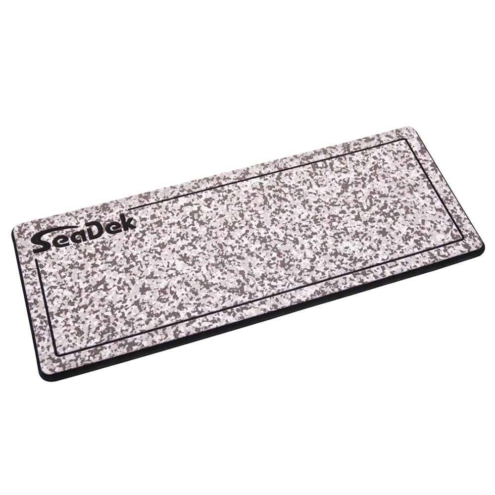 SeaDek 16 x 39" 20mm Dual Density Large Helm Pad w/SeaDek Logo - Brushed Texture - Snow Camo/Black (406.4mm x 990.6mm x 20mm) [37926-83699] - Twin Screws Marine Service