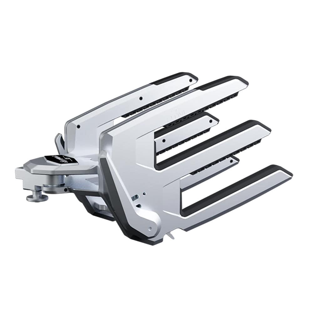 PTM Edge ClampForce 3.0 Clamping Wake Board Rack - Pair - Silver [P13491-9010TEBCL] - Twin Screws Marine Service