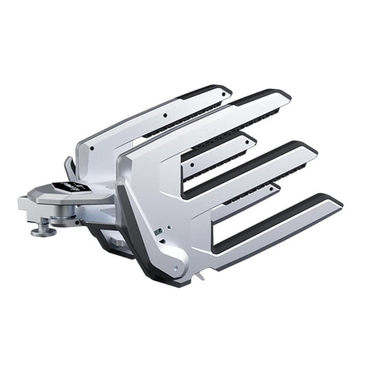 PTM Edge ClampForce 3.0 Clamping Wake Board Rack - Pair - Silver [P13491-9010TEBCL] - Twin Screws Marine Service