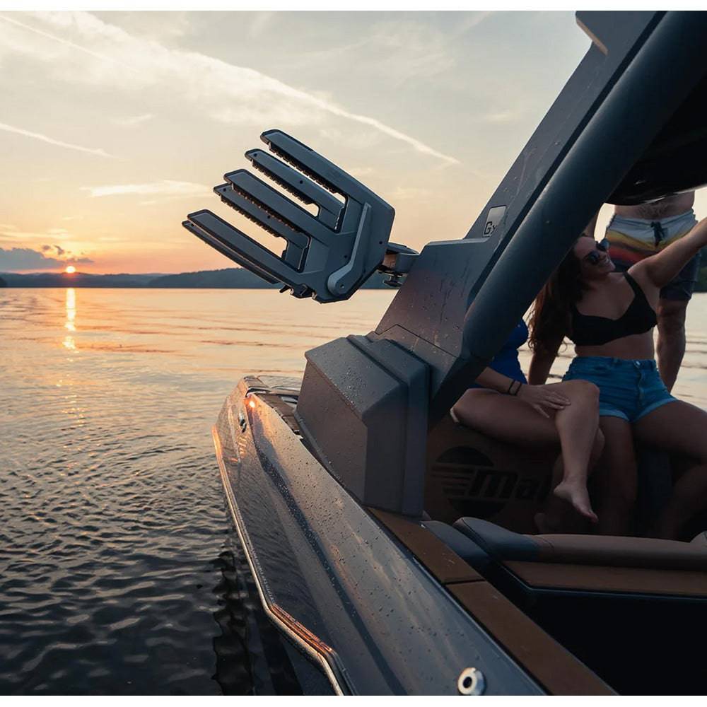 PTM Edge ClampForce 3.0 Clamping Wake Board Rack - Pair - Black [P13491-9010TEBBK] - Twin Screws Marine Service