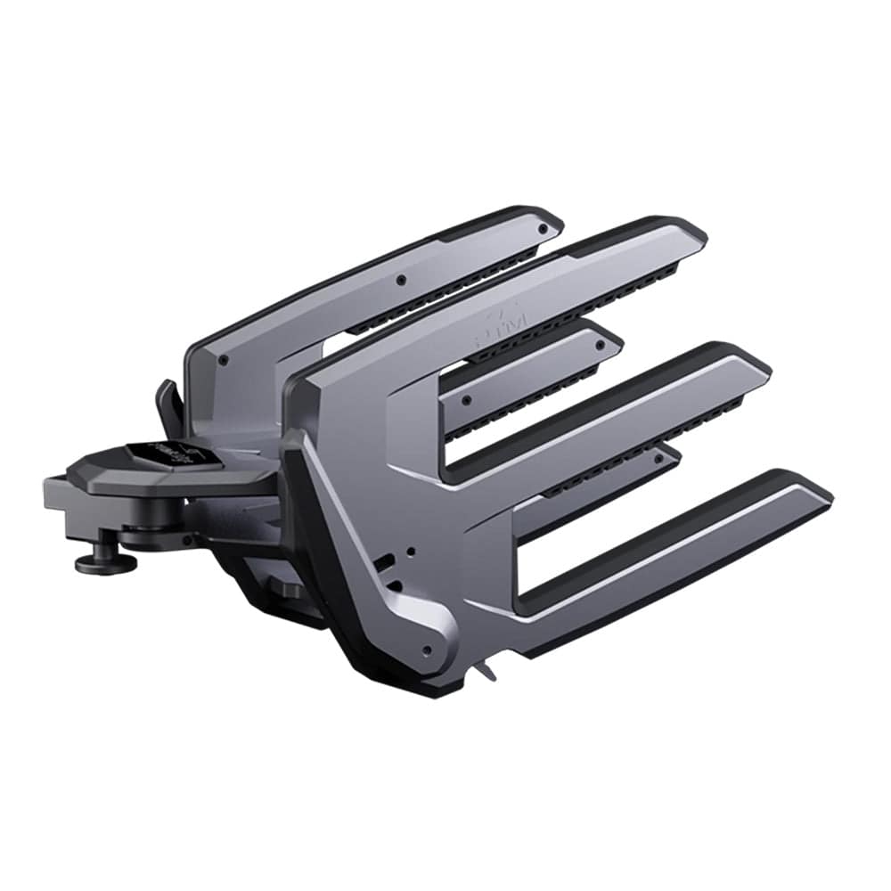 PTM Edge ClampForce 3.0 Clamping Wake Board Rack - Pair - Grey [P13491-9010TEBGR] - Twin Screws Marine Service