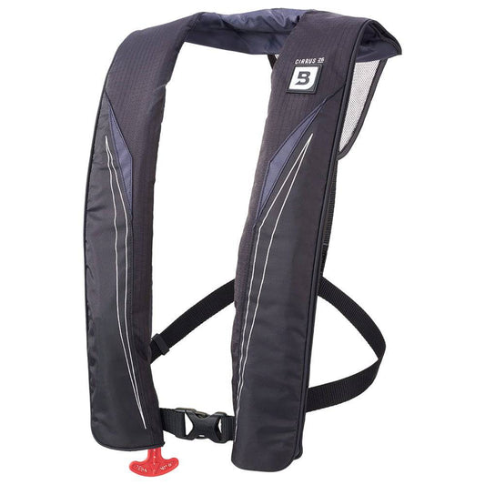 Bluestorm Cirrus 26 Auto/Manual Type V Inflatable PFD - Apex Black [SL6F-21-BLK] - Twin Screws Marine Service