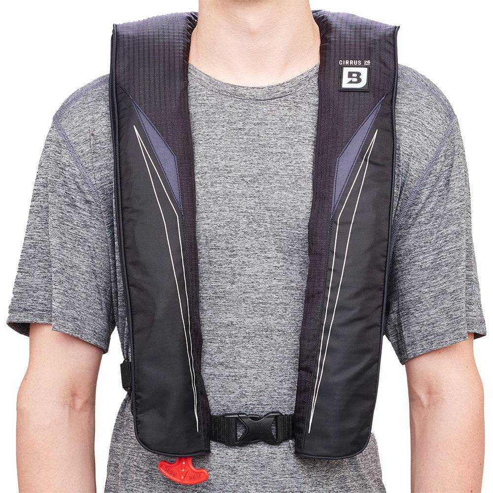 Bluestorm Cirrus 26 Auto/Manual Type V Inflatable PFD - Hi-Vis [SL6F-21-HVS] - Twin Screws Marine Service