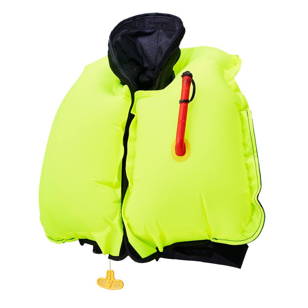 Bluestorm Stratus 35 Auto Type II Inflatable PFD - Hi-Vis [T1H-19-HVS] - Twin Screws Marine Service