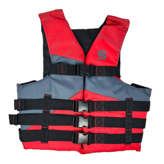 Bluestorm Type III Adult Universal Foam Life Jacket - Red [BS-175-RED-U] - Twin Screws Marine Service