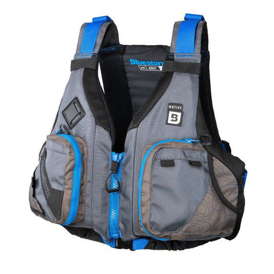 Bluestorm Motive Kayak Fishing Vest - Deep Blue - S/M [BS-248-TPE-S/M] - Twin Screws Marine Service