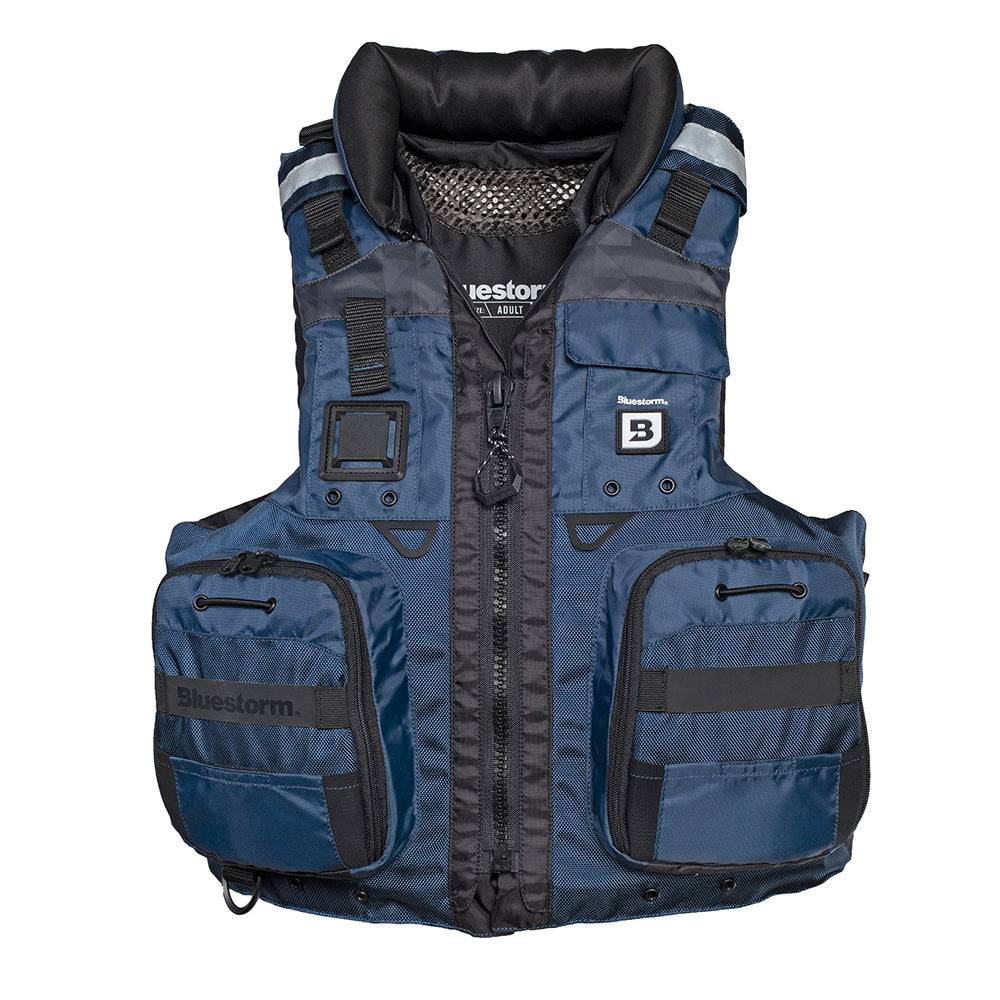 Bluestorm Classic Adult Fishing Life Jacket - Deep Blue - S/M [BS-70B-NAV-S/M] - Twin Screws Marine Service