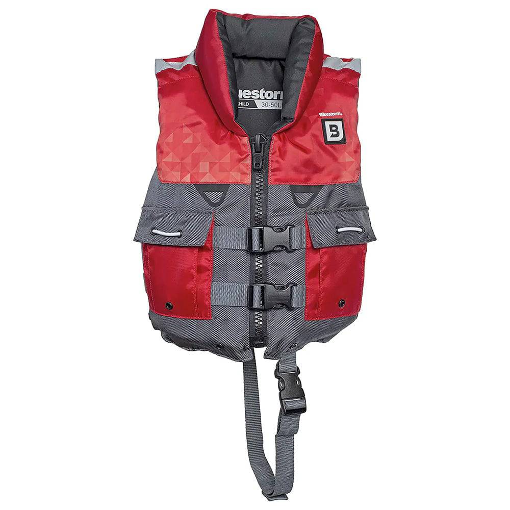 Bluestorm Classic Child Fishing Life Jacket - Nitro Red [BS-365-RED-C] - Twin Screws Marine Service