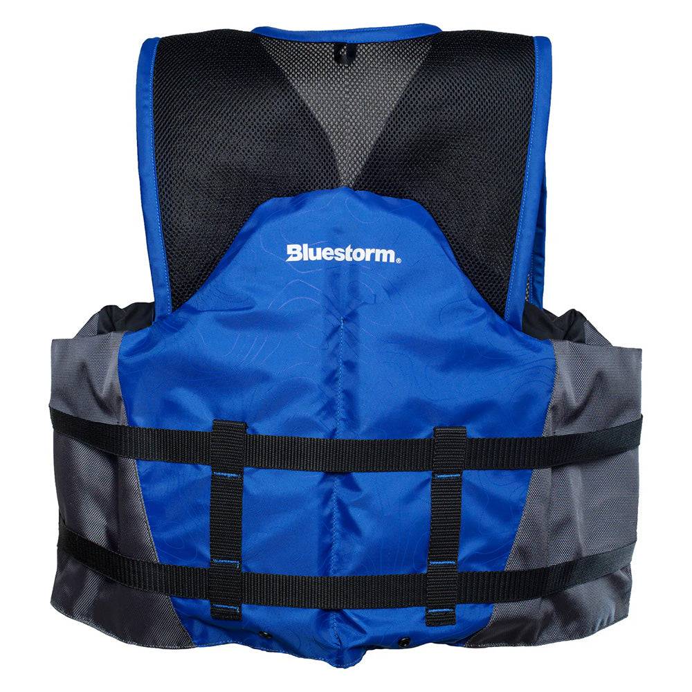 Bluestorm Sportsman Adult Mesh Fishing Life Jacket - Deep Blue - L/XL [BS-105-BLU-L/XL] - Twin Screws Marine Service