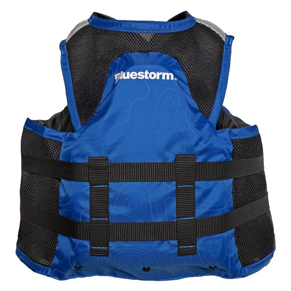 Bluestorm Sportsman Youth Mesh Fishing Life Jacket - Deep Blue [BS-105-NAV-Y] - Twin Screws Marine Service