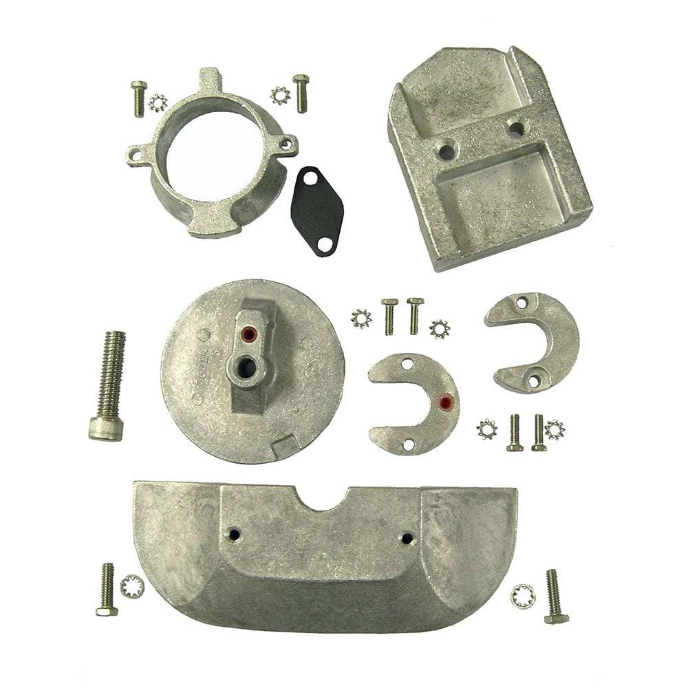 Performance Metals Mercruiser Alpha 1 Gen 2 Complete Anode Kit - Aluminum [10059A] - Twin Screws Marine Service