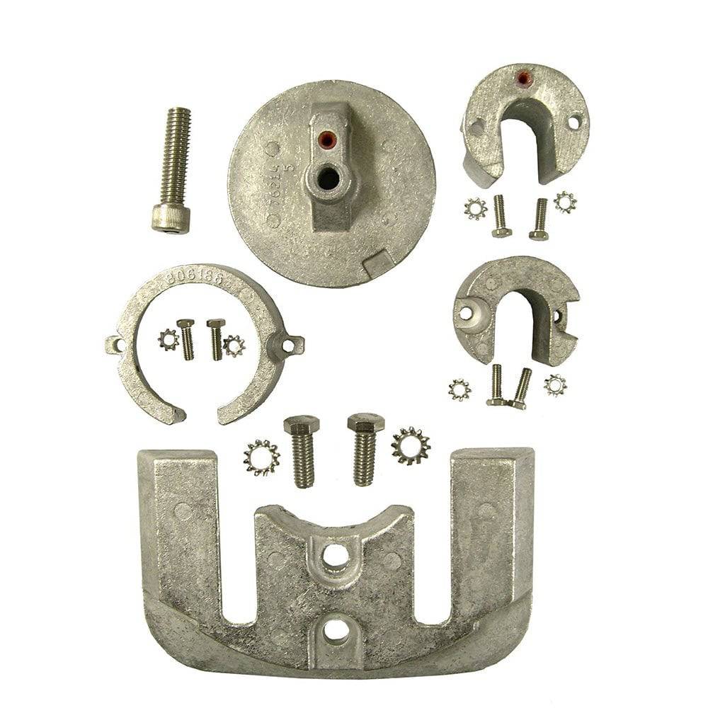 Performance Metals Mercruiser Bravo 1 Complete Anode Kit - Aluminum\ [10060A] - Twin Screws Marine Service