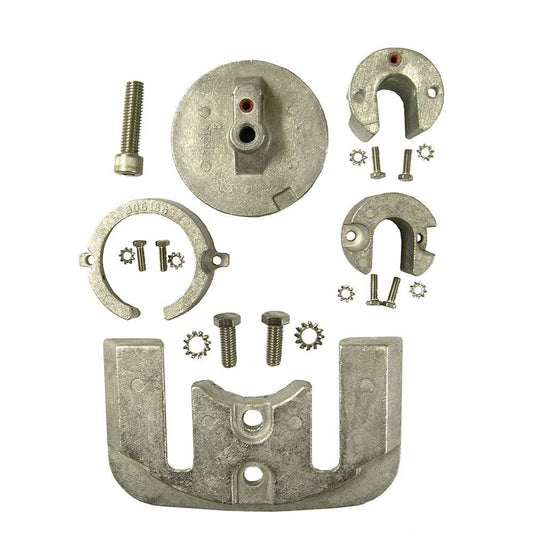 Performance Metals Mercruiser Bravo 1 Complete Anode Kit - Aluminum\ [10060A] - Twin Screws Marine Service