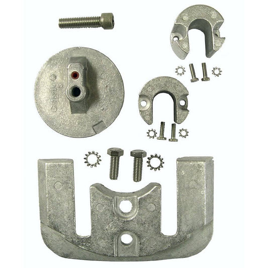 Performance Metals Mercruiser Bravo 2/3 Complete Anode Kit - Aluminum [10061A] - Twin Screws Marine Service