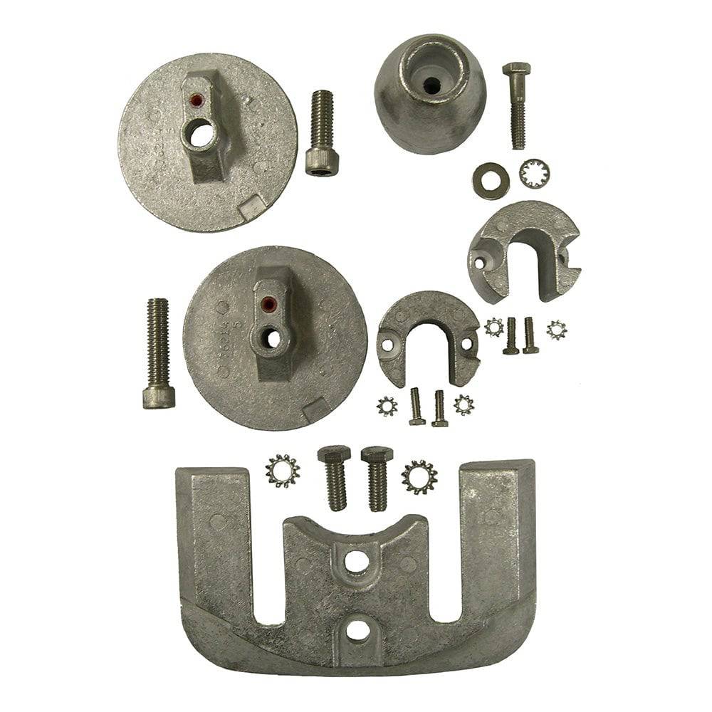 Performance Metals Mercruiser Bravo 3 (2004  Later) Complete Anode Kit - Aluminum [10165A] - Twin Screws Marine Service