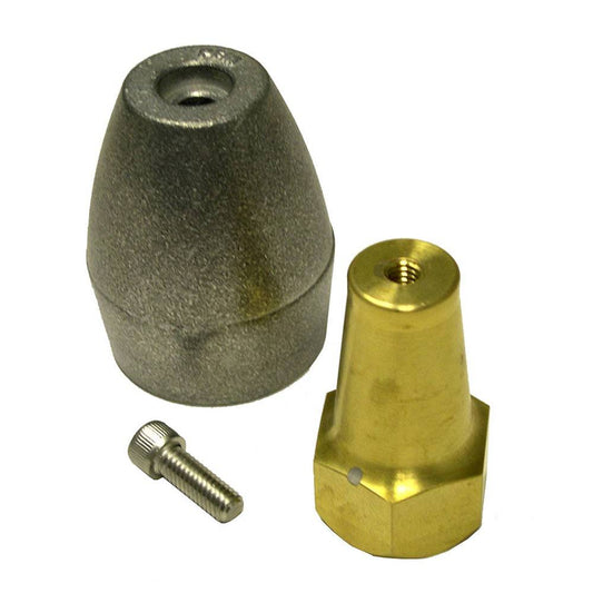 Performance Metals Mercruiser Bravo 3 (2003  Earlier) Prop Anode Retrofit Kit - Aluminum [10195A] - Twin Screws Marine Service