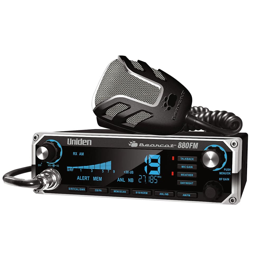 Uniden Bearcat 880FM CB Radio w/AM/FM [BEARCAT 880FM] - Twin Screws Marine Service