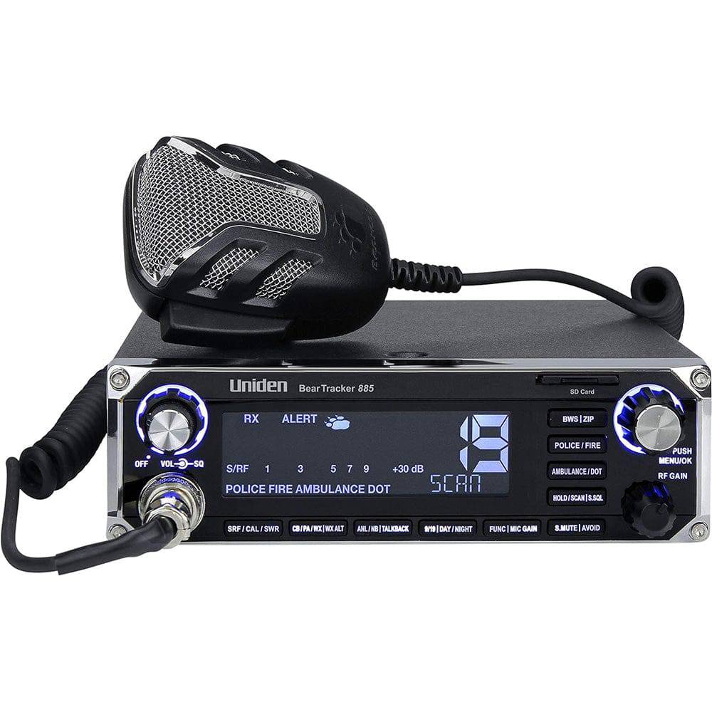 Uniden BearTracker 885 Hybrid CB Radio [BEARTRACKER 885] - Twin Screws Marine Service