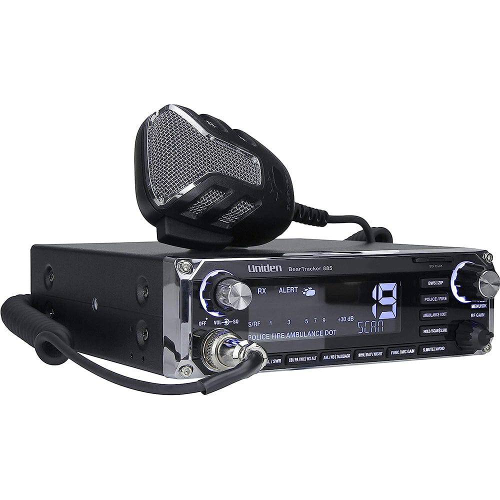 Uniden BearTracker 885 Hybrid CB Radio [BEARTRACKER 885] - Twin Screws Marine Service